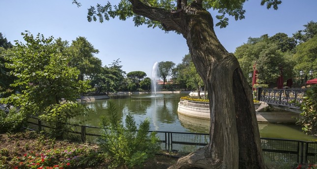 حديقة يلدز هي واحدة من أكبر الحدائق العامة في إسطنبول وكانت في السابق جزءاً من الحديقة الإمبراطورية لقصر يلدز، إسطنبول، تركيا. صورة: Getty Image