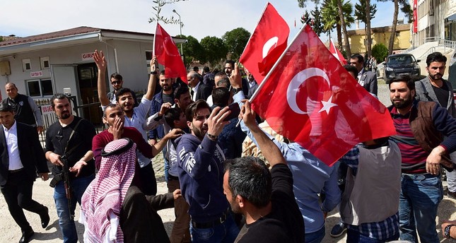 تركيا تشهد احتفالات للسوريين فيها بتحرير مدينة عفرين