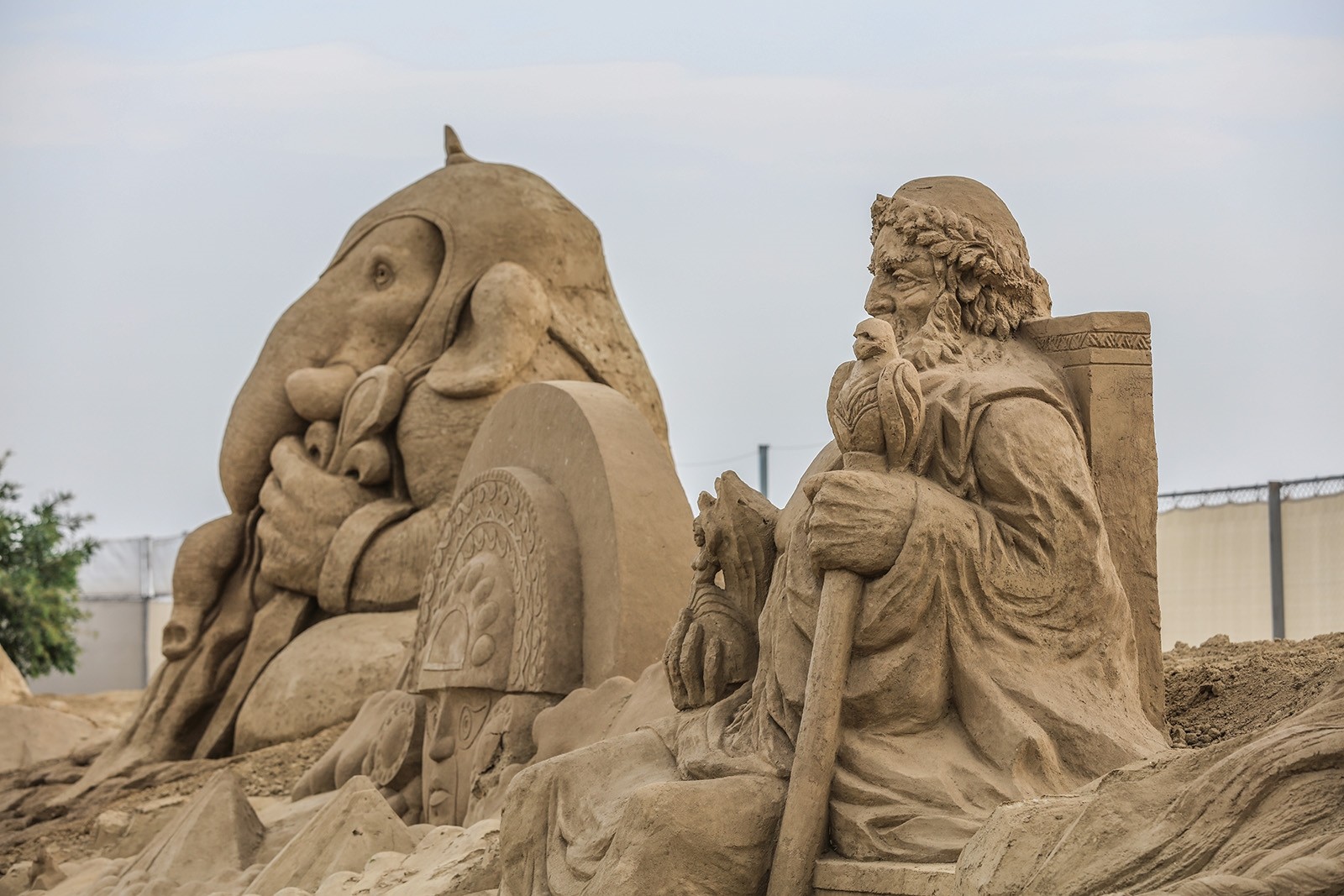 Sandskulptur-Festival in Antalya