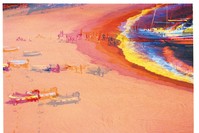 ,Triple Landing,, 2015, 60x90 cm.