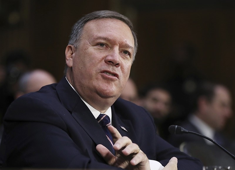  In this Jan. 12, 2017 file photo, CIA Director-designate Rep. Michael Pompeo, R-Kan. testifies on Capitol Hill in Washington. (AP Photo)