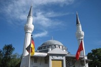 The u015eehitlik Mosque in Berlin. (Sabah File Photo)
