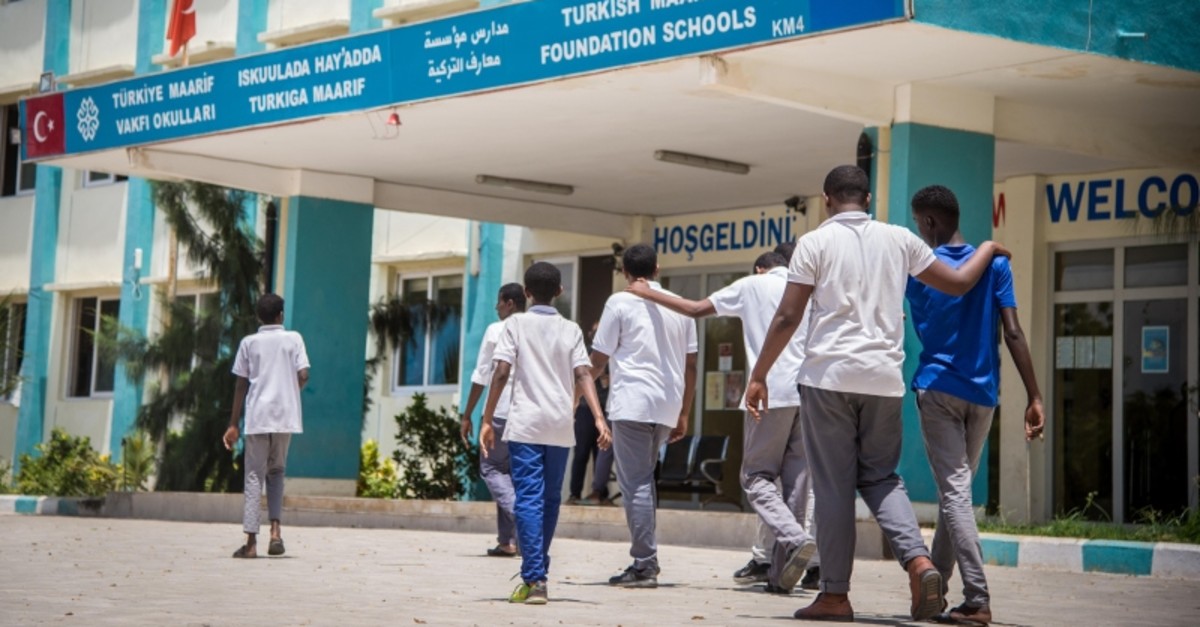 The Turkish Maarif Foundation provides education to around 600 students in two separate buildings in Somalia. (FILE Photo)