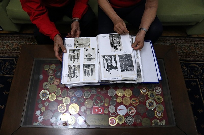 Their home is decorated with medals from wins around the world.