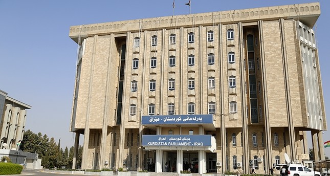 مبنى برلمان إقليم شمال العراق الأناضول