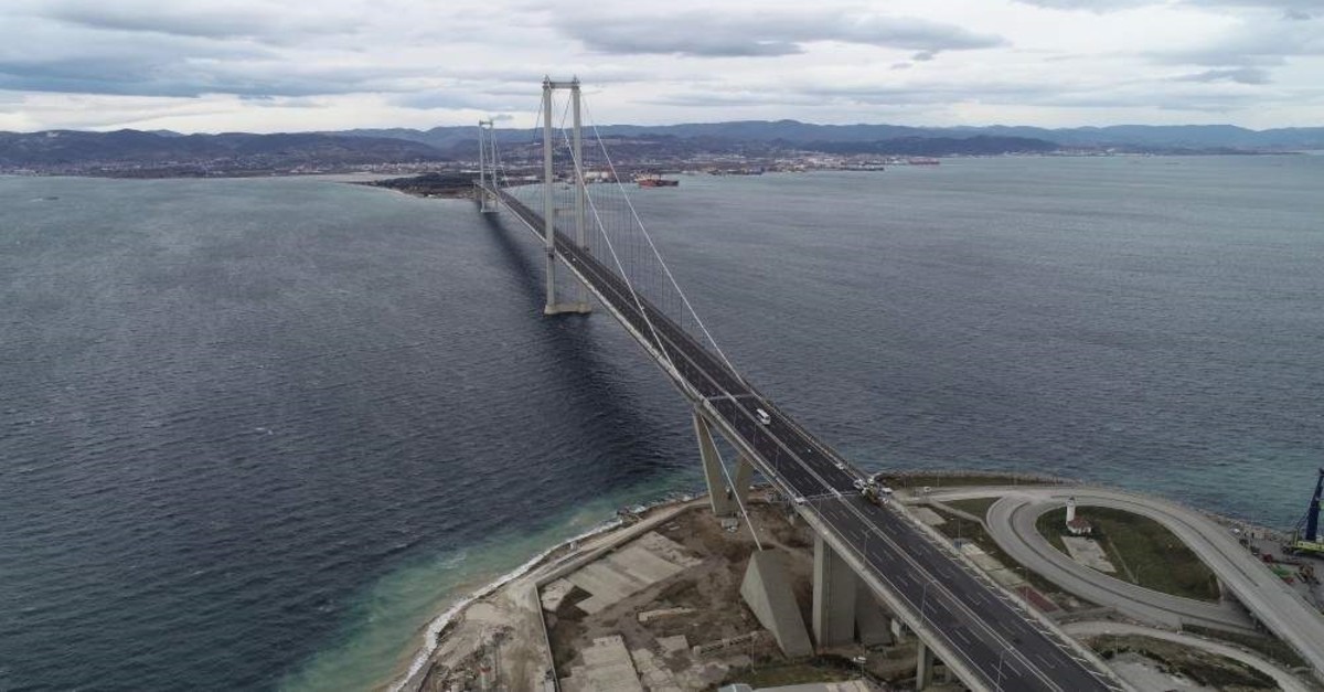 At the ceremony to unveil Turkey's first domestic car in the industrial district of Gebze on Dec. 27, 2019, President Recep Tayyip Erdo?an will test drive the fully electric SUV model on Osmangazi Bridge. (DHA Photo)
