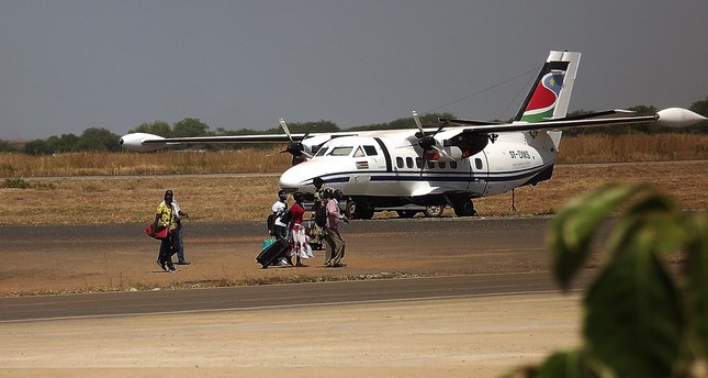 تحطم طائرة مدنية أواسط دولة جنوب السودان