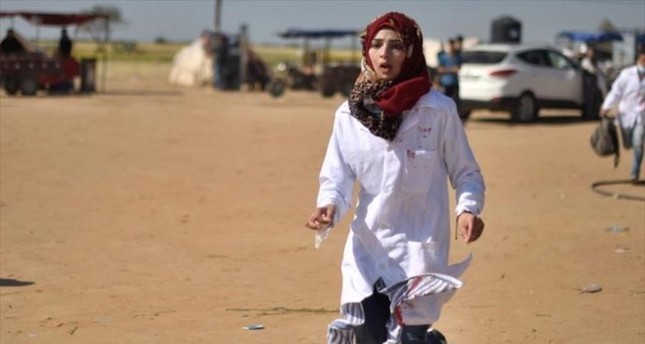 الجامعة العربية تطالب بالتحقيق في جريمة قتل المسعفة رزان النجار
