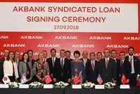 Turkey's fifth-largest bank by assets Akbank managed to borrow $980 million from 23 banks operating in 11 different countries with one year maturity.