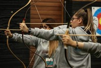 Turkish youth are highly interested in learning traditional archery. (AA Photo)