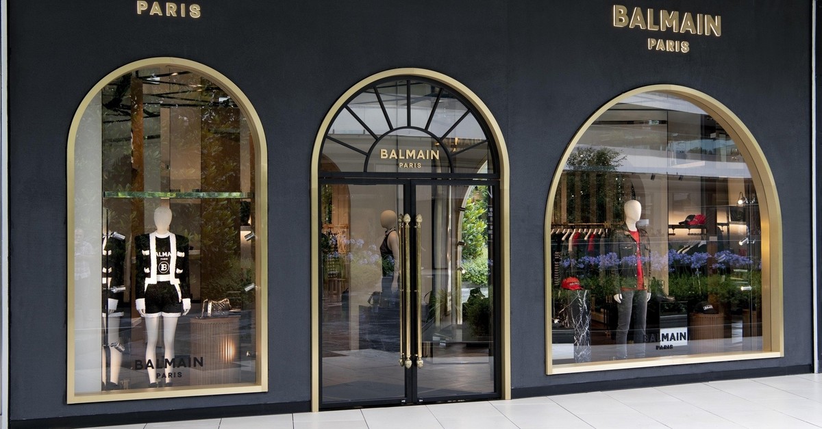 French Designer Balmain Opens First Retail Store In Istanbul Daily Sabah