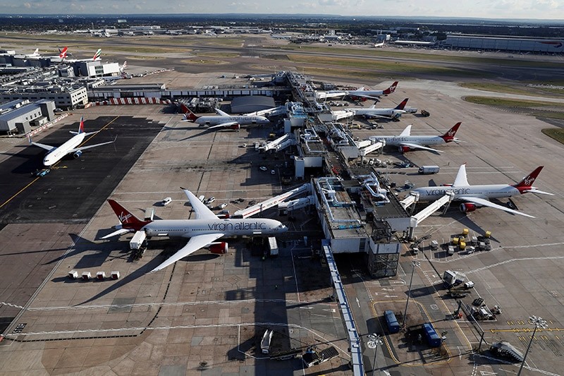 Flights briefly suspended due to ‘security issue’ at London’s Heathrow