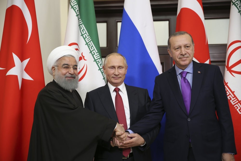 Turkey, Russia and Iran have been holding a series of trilateral summits since they initiated the Astana talks, the first of which was held in the Russian Black Sea city of Sochi on Nov. 22, 2017.