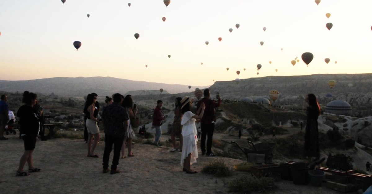 Cappadocia was visited by some 428,230 local and foreign tourists in June.