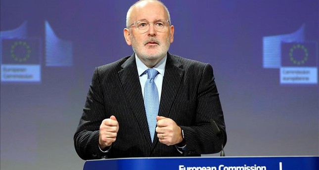 النائب الأول لرئيس المفوضية الأوروبية، فرانس تيمرمانس