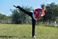  Hearing-impaired national athlete Melek u00d6zkaya has won local and world titles during her three-year career. (DHA Photo)
