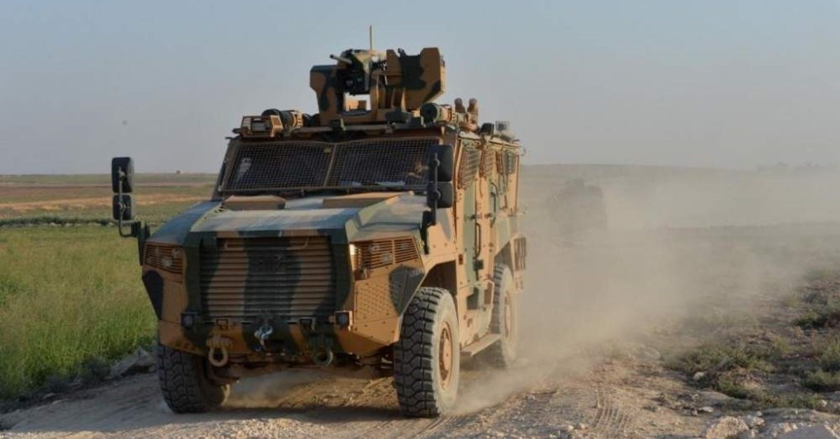A middle class multi-purposed armored vehicle produced by Turkish defense giant BMC. (AA Photo)