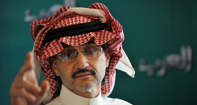 File Photo of Saudi tycoon Prince Alwalid bin Talal