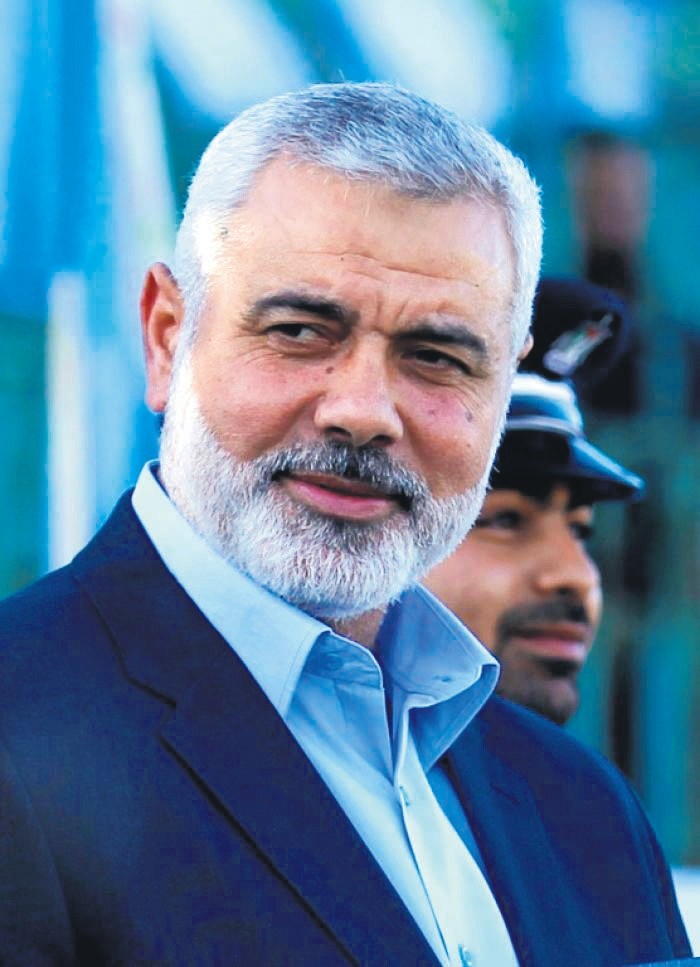 Hamas leader Ismail Haniya.