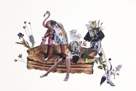 Ekinsu Kou00e7u2019s work u201cHappy at Nowhereu201d allows us to follow the susconscious of the artist.