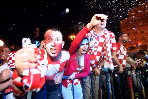 Jubilant Croatia vs. England in despair: How semifinal result was met at home