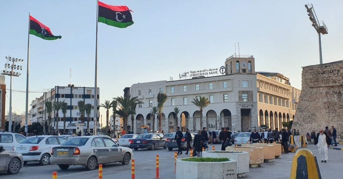 A view of Martyr's square in the Libyan capital Tripoli,  Jan. 20, 2020. (AFP PHOTO)