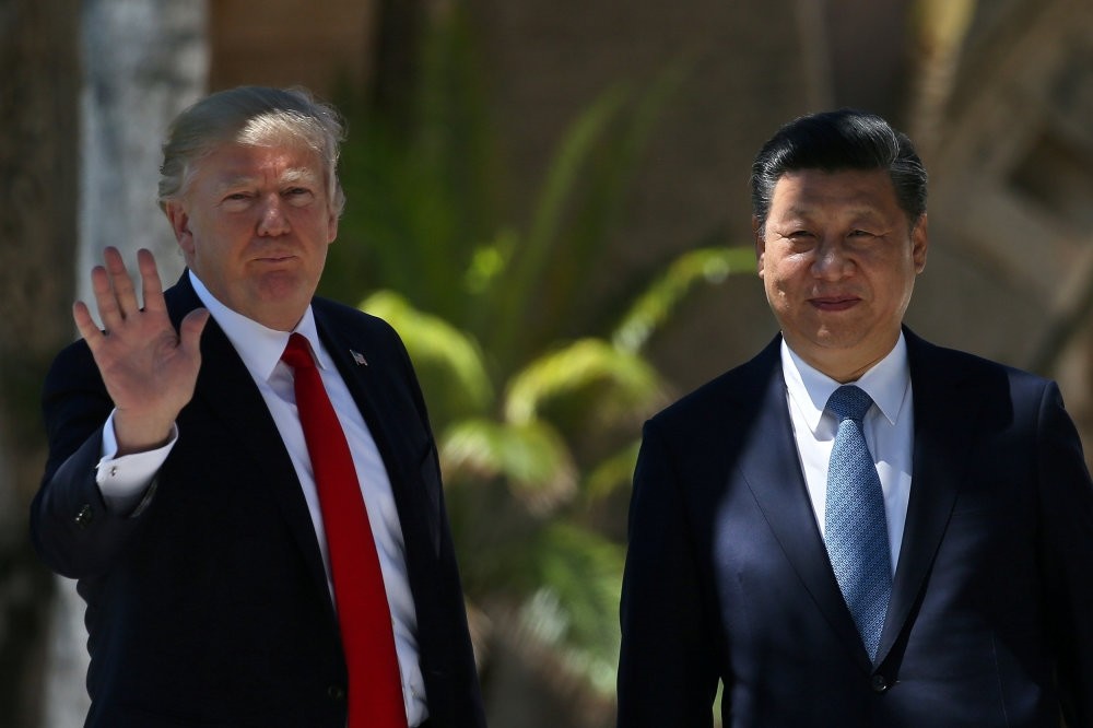 U.S. President Donald Trump and his Chinese counterpart Xi Jinping met last week.  (Reuters Photo)