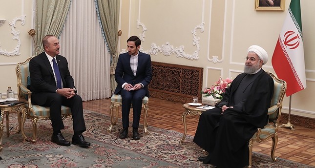 تشاوش أوغلو في زيارة إلى طهران الأناضول