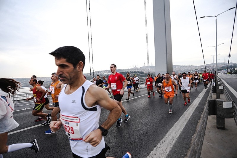 Over 100,000 runners take part in 39th Vodafone Istanbul Marathon 