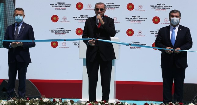 أردوغان: وعدنا فأوفينا بناء مشفى مطار أتاتورك في 45 يوما