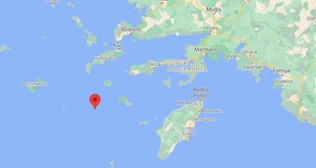 زلزال بقوة 5.5 درجات يضرب سواحل موغلا التركية