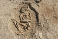 В Турции обнаружили древний скелет ребенка