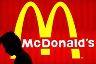 A man walks past a McDonald's billboard in Hong Kong. (AFP File Photo)