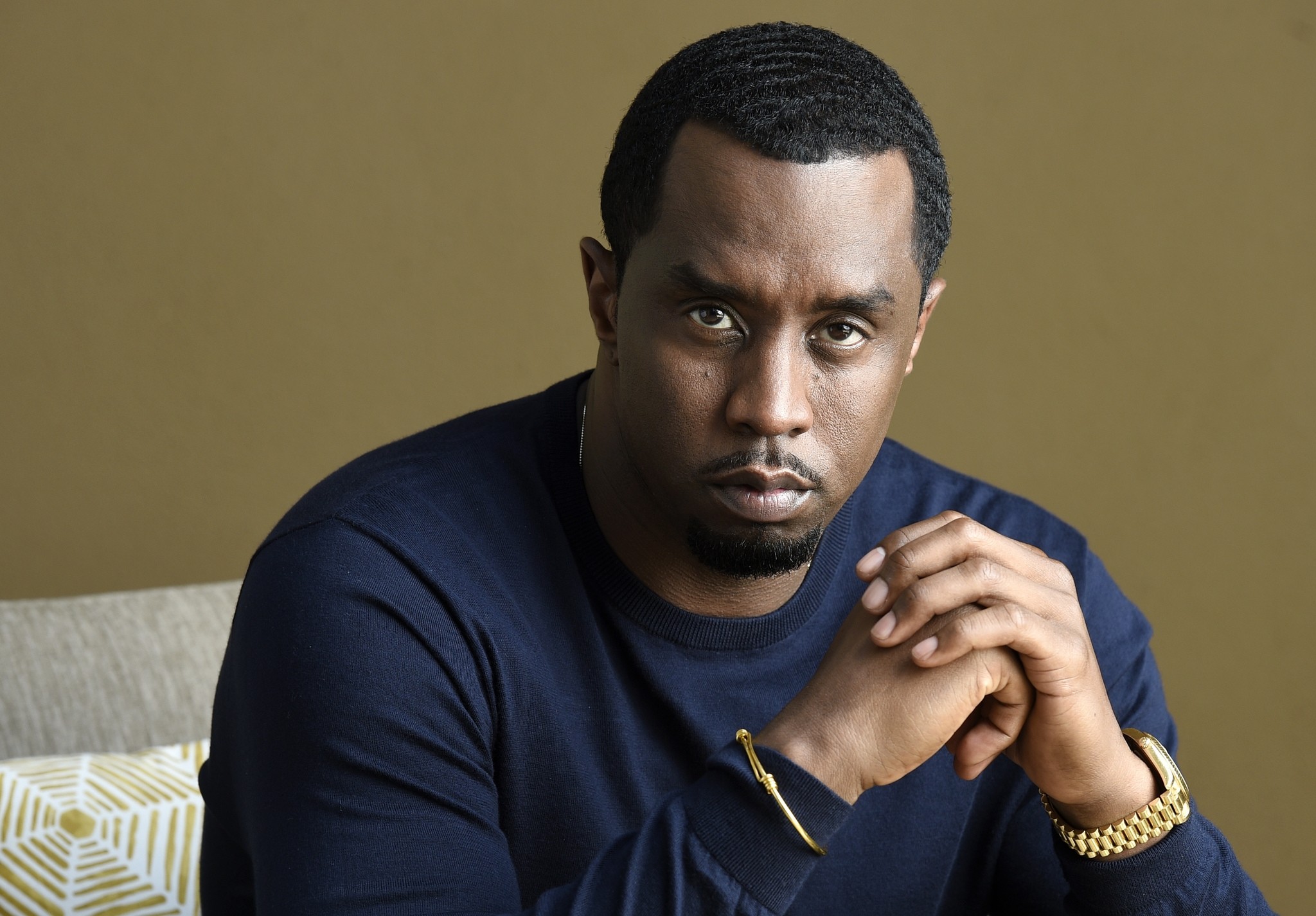 In this June 19, 2017, file photo, Sean Combs, producer of the documentary film ,Can't Stop Won't Stop: A Bad Boy Story,, poses for a portrait at the Four Seasons Hotel in Los Angeles. (AP Photo)