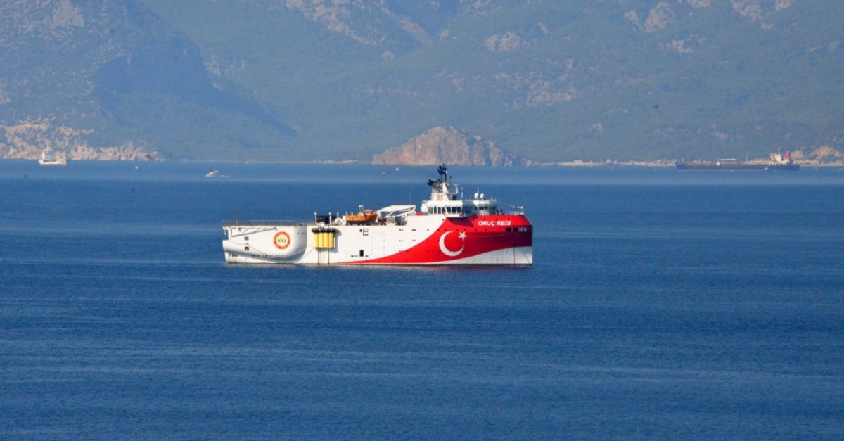 Seismic Exploration Vessel Oruc Reis Sets Sail For Eastern Mediterranean Daily Sabah