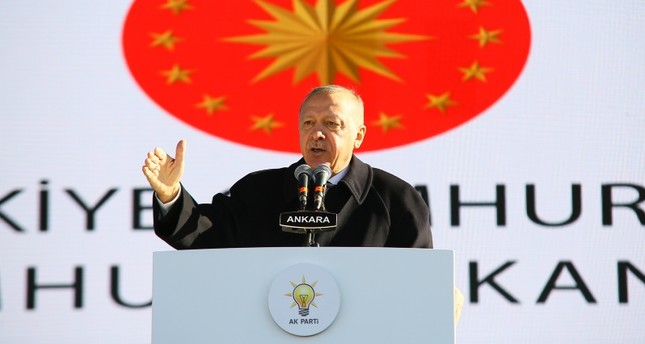 الرئيس التركي رجب طيب أردوغان من مهرجان الشباب وكالة الأناضول