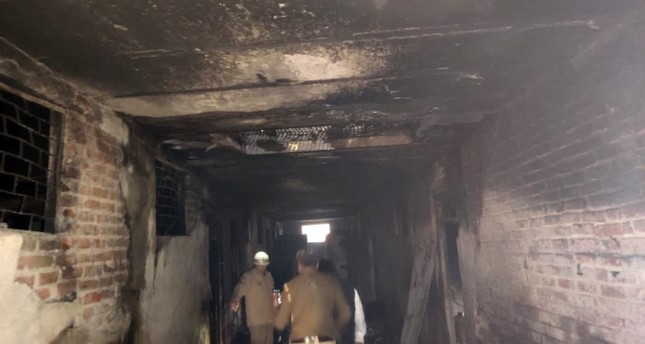 مصرع 43 شخصاً إثر حريق بمصنع في نيودلهي
