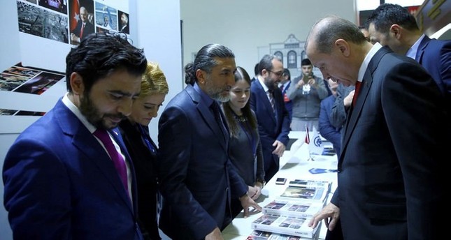 أردوغان يزور معرض إسطنبول الدولي للكتاب