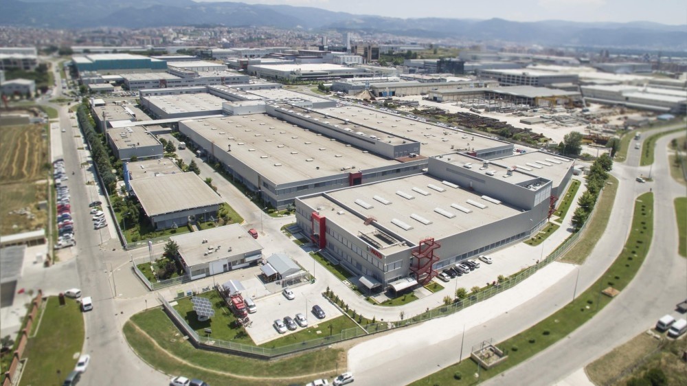 A view of Bosch's Turkey factory in Bursa province.