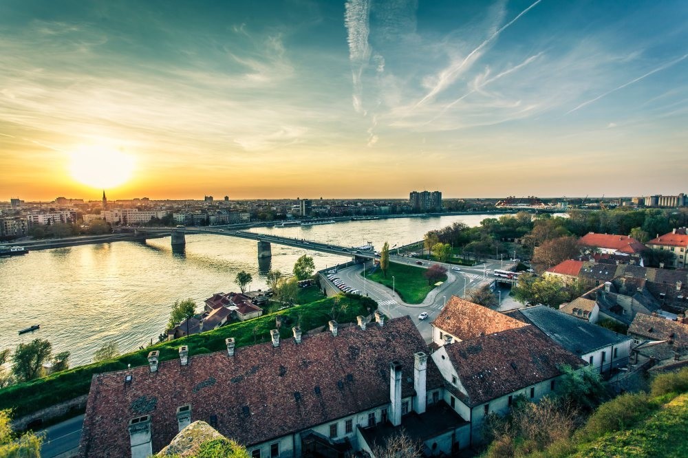 Belgrade: Where Sava and the Beautiful Blue Danube meet.