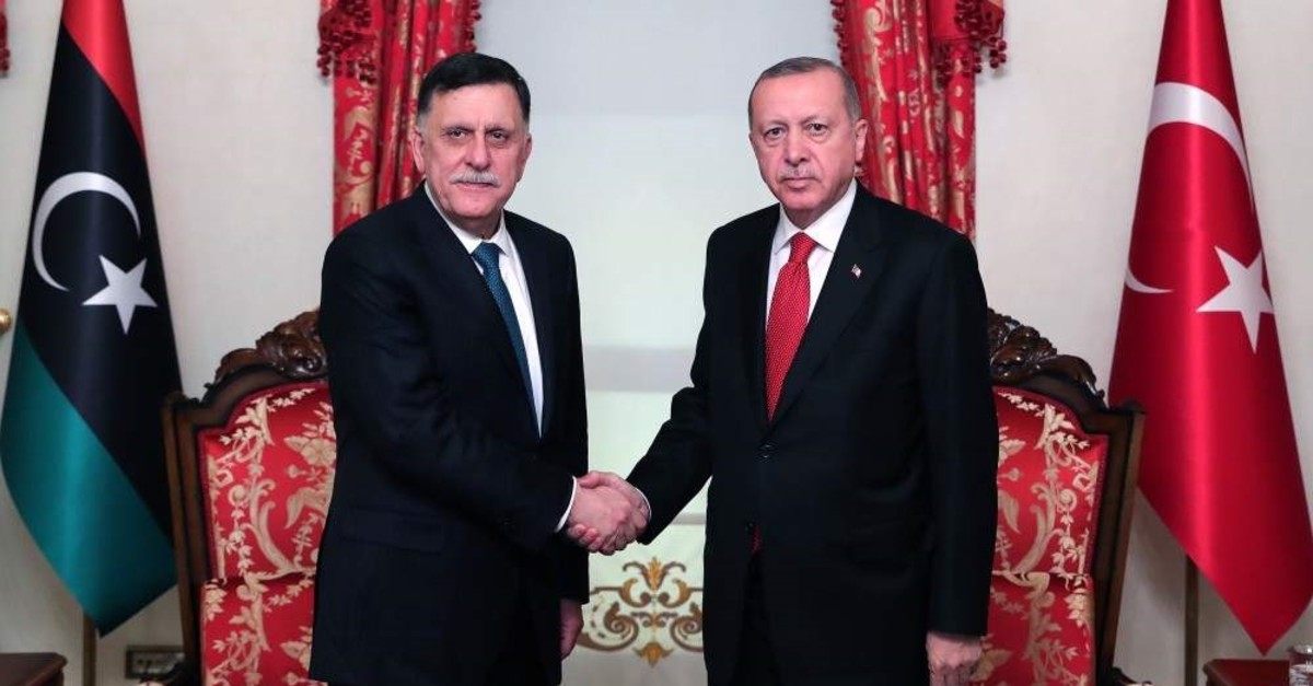 On Nov. 27, Turkey and the GNA signed two bilateral memorandums after a meeting between President Recep Tayyip Erdo?an and GNA Prime Minister Fayez al-Sarraj in Istanbul (AA)