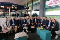 Executives of leading Turkish retail brands meet with journalists on the sidelines of MAPIC, Cannes, France, Nov. 14, 2019.