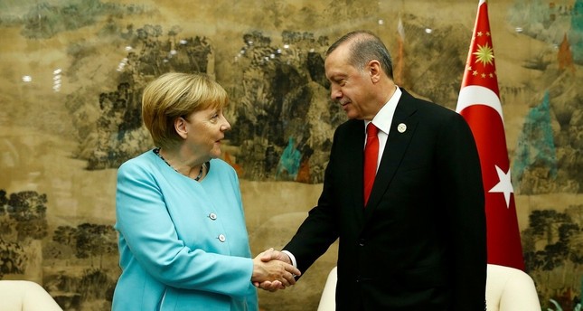 ميركل وأردوغان يبحثان مسألة إنجرليك وموقف برلين من تنظيم غولن
