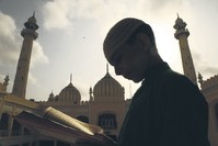 A Pakistani boy reads the Quran in Karachi. 