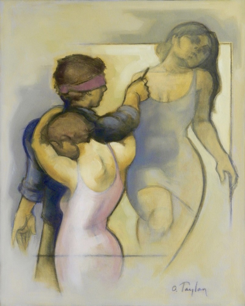 Orhan Taylan, oil on canvas, 100x80 cm.