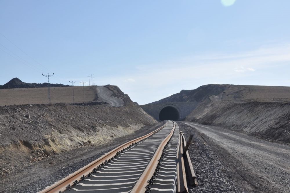 Baku-Tiflis-Kars Railway Project will be completed by the end of June and put into service in a ceremony attended by the leaders of Turkey, Azerbaijan and Georgia