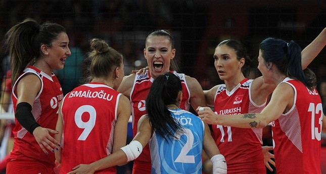 Turkish women's volleyball team advances to European Final - Daily Sabah