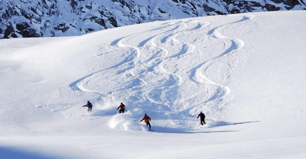 As of winter 2020, Turkey is firmly back on the heli-ski map. (IHA Photo)