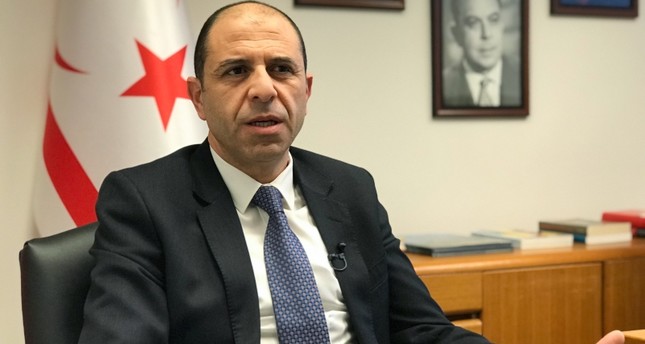 وزير خارجية شمال قبرص التركية قدرت أوز أرساي