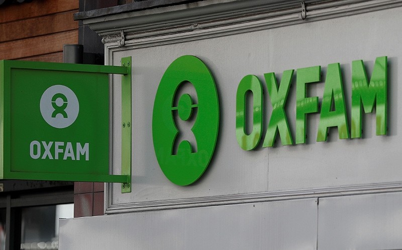 An Oxfam shop is seen, in London, Britain (Reuters Photo)